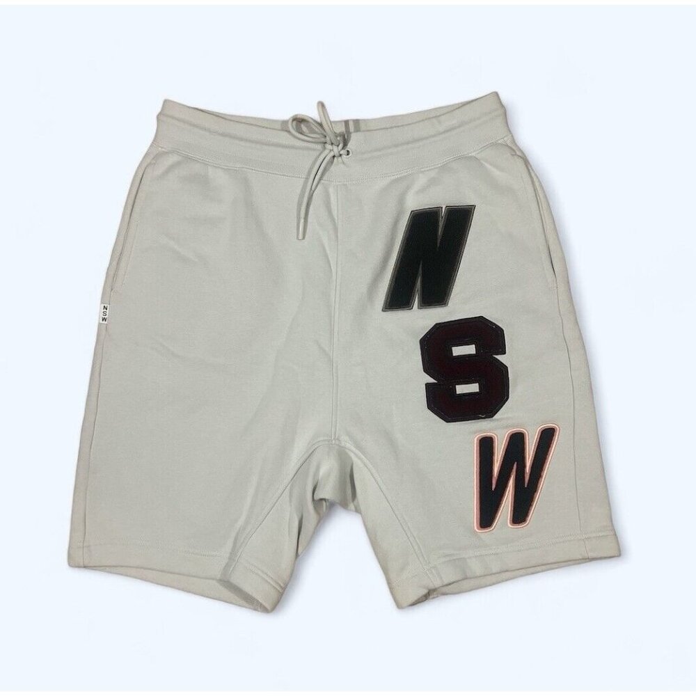 Nike Sportswear NSW Fleece Shorts Sweatshorts Light Bone White 930248-072 Mens M